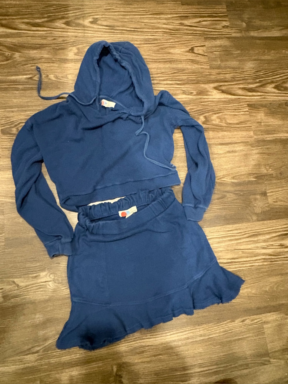 Free People Beach Skirt and Hoodie Set